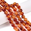 Dyed Natural White Jade Beads Strands G-T138-10mm-210-24-1