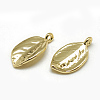 Brass Charms X-KK-T032-103G-1