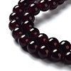 Imitation Jade Glass Beads Strands X-DGLA-S076-8mm-39-2