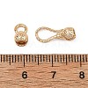 SHEGRACE Brass Bead Tips XGRQ58184-789G-3