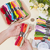 72 Bundles Polycotton Embroidery Floss OCOR-GO0001-31-3