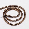 Electroplate Non-magnetic Synthetic Hematite Beads Strands G-J162-C-06-2