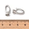 Brass Fold Over Clasps KK-H483-10P-3