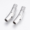 Tarnish Resistant 304 Stainless Steel Bayonet Clasps X-STAS-E427D-4P-1