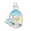 Alloy Enamel Pendants PALLOY-JF04631-3