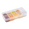 DIY 10 Grids ABS Plastic & Glass Seed Beads Jewelry Making Finding Beads Kits DIY-G119-01E-4
