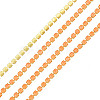 Brass Rhinestone Strass Chains CHC-N017-003B-B04-1