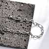 Tarnish Resistant Fashionable 304 Stainless Steel Engraved Vine Mother-son Chain Bracelets LS-STAS-A028-B101P-3