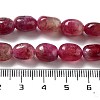 Dyed Natural Malaysia Jade Beads Strands G-P528-I03-01-5
