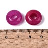 Dyed Natural White Jade European Beads G-N359-17A-13-3