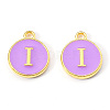 Golden Plated Alloy Enamel Charms LS-ENAM-S118-10I-1