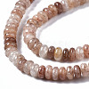 Natural Purple Aventurine Beads Strands G-S366-101-3