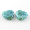 Heart Imitation Gemstone Acrylic Beads OACR-R018-M-2