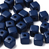 Opaque Acrylic Beads MACR-S373-141-A06-3