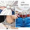Biyun 10Pcs 10 Style Alloy Slide Buckles FIND-BY0001-10-6