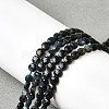 Dyed Natural Tourmaline Beads Strands G-C179-A4mm-02-1