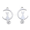 Non-Tarnish 201 Stainless Steel Pendants X-STAS-N098-081P-1