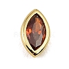 Brass Pave Cubic Zirconia Cabochons CU-CBA30E8-02G-09-1