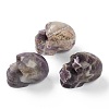 Halloween Natural Amethyst Home Decorations DJEW-K015-19-1