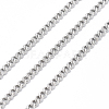 Brass Twisted Chains CHC010Y-NFK-2