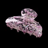 Transparent Floral Pattern Acrylic Claw Hair Clips PW23031332736-4