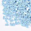 2-Hole Opaque Glass Seed Beads SEED-S023-06K-1