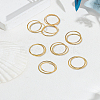 8Pcs Alloy Napkin Rings AJEW-LP0002-69G-1