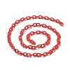 Opaque Acrylic Cable Chains CHAC-P001-01-3
