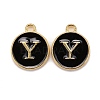 Golden Plated Alloy Charms ENAM-S118-02Y-1