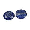 Natural Lapis Lazuli Cabochons G-H1596-FR-25mm-02-2