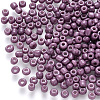 8/0 Baking Paint Glass Round Seed Beads SEED-S036-01B-18-1