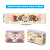 90Pcs 9 Styles Rose Pattern Soap Paper Tag DIY-WH0399-69-028-4