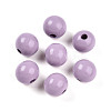 Painted Natural Wood Beads X-WOOD-A018-16mm-09-1