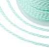 Round Waxed Polyester Cord X-YC-G006-01-1.0mm-34-3