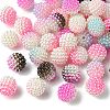 50Pcs 5 Colors Imitation Pearl Acrylic Beads OACR-FS0001-62A-3
