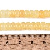 Ombre Effect Dyed Glass Beads Strands GLAA-Q106-05A-A01-4