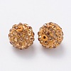 Pave Disco Ball Beads RB-H258-10MM-385-2