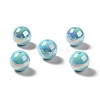 UV Plating Rainbow Iridescent Acrylic Beads LS-X-PACR-D070-01I-1