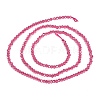 Transparent Glass Beads Strands GLAA-F079-A-01-3