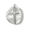 304 Stainless Steel Pendants STAS-OY001-12P-1