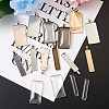 DIY Rectangular Pendant Making Kits DIY-TA0008-91-5