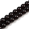 Mozambique Import Natural Grade AAAA Garnet Round Beads Strands G-E300-AAAA-8mm-1