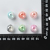 30Pcs Gradient Color Opaque Resin Beads RESI-CJ0003-09-7