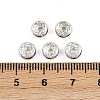 Brass Grade A Rhinestone Spacer Beads RB-A014-Z6mm-23S-2