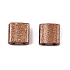 2-Hole Baking Paint Glass Seed Beads SEED-S023-17C-21-3