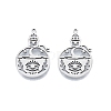 Non-Tarnish 201 Stainless Steel Pendant STAS-B027-31P-2