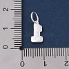 Number Series 925 Sterling Silver Charms LS-STER-Q002-01B-2