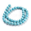 Synthetic Turquoise Beads Strands X-TURQ-S192-10mm-2-2
