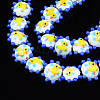 Handmade Bumpy Lampwork Beads Strands LAMP-N021-036G-5