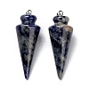 Natural Sodalite Pendants G-K311-47F-1